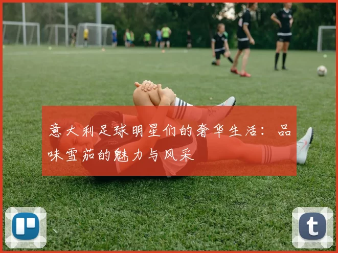 意大利足球明星们的奢华生活：品味雪茄的魅力与风采